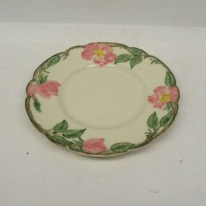 Franciscan China DESERT ROSE 6 3/8 Inch Dessert or Bread and Butter Plate USA